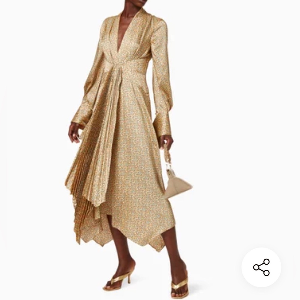 Acler yellow dress